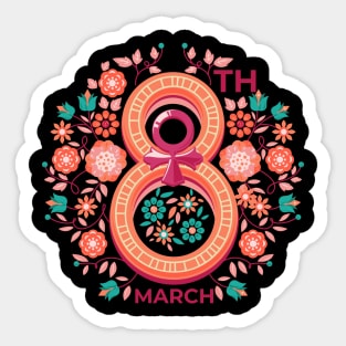 International Women's Day Sticker